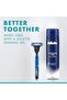 Mach3+ Men's Refillable Razor: 5 Blade Refills - 6