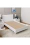 Brooklyn 120x200 Single Bed - White L224xW125xH100cm - 6