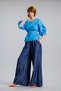 Blouse with ruffled sleeves - 5