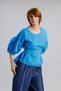 Blouse with ruffled sleeves - 2