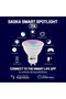 Smart LED Spotlight IYA - GU10 base - Wi-fi + Bluetooth Works with Alexa/Google - 2