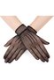 Black Color Lycra Mesh Gloves Fingerless Knitted Gloves Adult Size