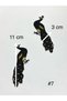Colorful Iron-On Embroidery Applique / Colorful Applique Set of 2 # 7 - 2