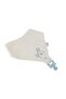 Muslin Apron with Pacifier Strap 837 Ecru - 3