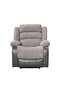 Greensboro 1 Seater Fabric Manual Motion Recliner - Dark Grey L94xW90xH101cm - 7