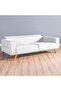 Kelbek 3 Seater Fabric Sofa L220xW85xH81cm - 5