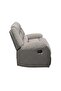 Greensboro 2 Seater Fabric Manual Motion Recliner - Dark Grey L153xW90xH101cm - 8