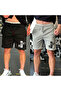 Men's 2-Pack Shorts Cotton Fabric Dont Quit Printed
