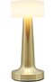 LED Table Lamp Set, 3W Cordless Rechargeable, 3000K Warm Light, Touch Sensor Dimmable, 2 Pack