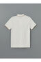 Lcwaikiki Classic Polo Collar Short Sleeve Patterned Pique Men's T-Shirt (S5) - 6