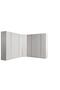 Infinity 2 Door Wardrobe with Hanger - Light Taupe L100xW59xH230cm - 6