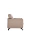 Field 1 Seater Fabric Sofa - Beige L93xW84xH89cm - 4