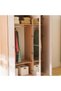 Cardano 3 Door Wardrobe W/ Mirror Inside - Natural Oak / Champagne L136.6xW59.5xH216cm - 5