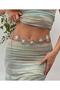 Large Sun Detailed Chain Belt Women's Belt Dress Belt Shirt Belt Coat Belt - 4