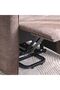 Lathem 1 Seater Fabric Accent Chair w/ Lift + Tilt - Brown L73xW93xH102cm - 6