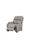 Mystic 1 Seater Fabric Pushback Recliner with Cup Holder - Oatmeal L83xW93xH103cm - 6