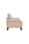 Bradley 1 Seater Fabric Sofa - Ecru L88xW82.5xH86cm - 4