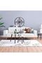 Kelbek 3 Seater Fabric Sofa L220xW85xH81cm