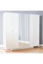 New Aloha 6 Door Wardrobe L247xW60xH235cm - 3