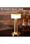 LED Table Lamp Set, 3W Cordless Rechargeable, 3000K Warm Light, Touch Sensor Dimmable, 2 Pack - 4