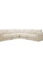 Autumn Sectional Fabric Corner Sofa - Beige L304xW304xH90cm - 2