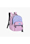 Printed School Backpack with Adjustable Shoulder Straps - 12x21 cms