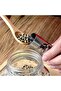 2Pcs Pepper Salt Grinder Professional 304 Stainless Steel Manual Spice Mill - 3