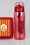 "Dekomus Pocket Notebook with Gift" New Season Licensed 700 ml Water Bottle and 2-Layer Lunch Box - 3