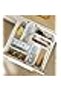 8-Pack Small Stackable Storage Bins – Durable Multi-Use Organizers for Cabinet & Home (White) - 4