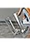 2pcs Transparent Trash Cans with Handles – Clear Cylindrical Bins for Kitchen, Bathroom & Office - 2