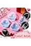50PCS Heart-Shaped Plastic Portion Cups – 45ML Leak-Proof Containers for Sauce, Jello, Crafts & More - 3