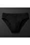 Men's 100% Cotton Navy Blue-Smoked-Black 3-Piece Slip Underpants Q2İ3K2L6Kk - 4