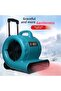 AKC YI MEI Industrial Floor Dryer Blower – Hot & Cold Wind, 3000W Power, 3-Speed, Heavy-Duty Air M - 4