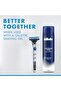 Mach3 Turbo Men's Refillable Razor: 2 Blade Refills - 6