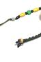 Handmade Lemon and Wooden Bead Detailed Bag Charm Keychain - 6