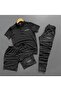 Los Angeles Men's Printed Scuba 3-Piece Tracksuit Set