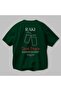 Raki Cocktail Printed Oversize T-Shirt Men Women 100% Cotton Crew Neck Tshirt - 3