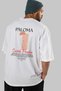Paloma Cocktail Printed Oversize T-Shirt Men Women 100% Cotton Crew Neck Tshirt - 7