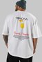 Mimosa Cocktail Printed Oversize T-Shirt Men Women 100% Cotton Crew Neck Tshirt - 5