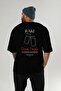Raki Cocktail Printed Oversize T-Shirt Men Women 100% Cotton Crew Neck Tshirt - 5