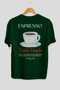 Espresso Cocktail Printed Oversize T-Shirt Men Women 100% Cotton Crew Neck Tee - 2