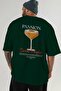 Passion Cocktail Printed Oversize T-Shirt Men Women 100% Cotton Crew Neck Tshirt - 6