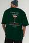 Espresso Martini Cocktail Printed Oversize T-Shirt Men Women 100% Cotton Crew Neck t Shirt - 6