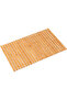 Thick Natural Bamboo Anti-Slip Bath Mat 80 X 50 cm