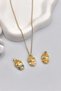 Labubu Baby Necklace Non-Tarnish Gold Women's Steel Necklace