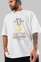 Pina Colada Cocktail Front Printed White Oversize T-Shirt Men Women 100% Cotton Crew Neck T-Shirt - 3