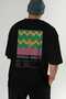 Aperol Spritz Cocktail Back Printed Black Oversize T-Shirt Men Women Cotton Crew Neck T-Shirt - 7