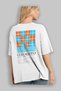 Cuban Mojito Cocktail Series Back Printed Oversize T-Shirt Men Women 100% Cotton Crew Neck Tshirt - 3