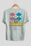 Black Russian Cocktail Back Printed White Oversize T-Shirt Men Women Cotton Crew Neck T-Shirt - 2