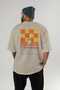 Screwdriver Cocktail Series Back Printed Oversize T-Shirt Men Women 100% Cotton Crew Neck Tshirt - 4